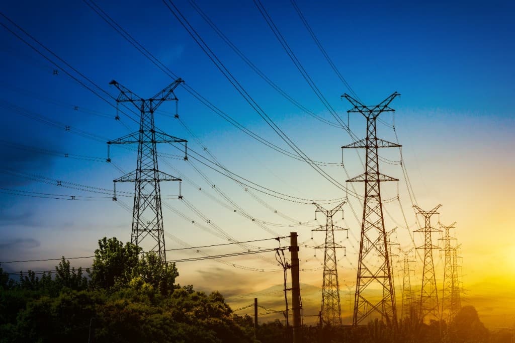 Power networks and energy transmission