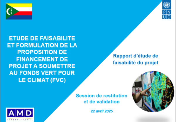 Read more about the article Feasibility Study and Formulation of the Project Financing Proposal to be submitted to the Green Climate Fund (GCF): the feasibility study report validated